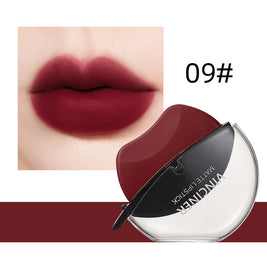 Lazy Lipstick Matte Lipstick Lazy Lipstick Beauty Waterproof Long-Lasting Lip Liquid Lipstick Lip Gloss Makeup High Pigmented Non-Stick Cup