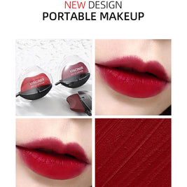 Lazy Lipstick Matte Lipstick Lazy Lipstick Beauty Waterproof Long-Lasting Lip Liquid Lipstick Lip Gloss Makeup High Pigmented Non-Stick Cup