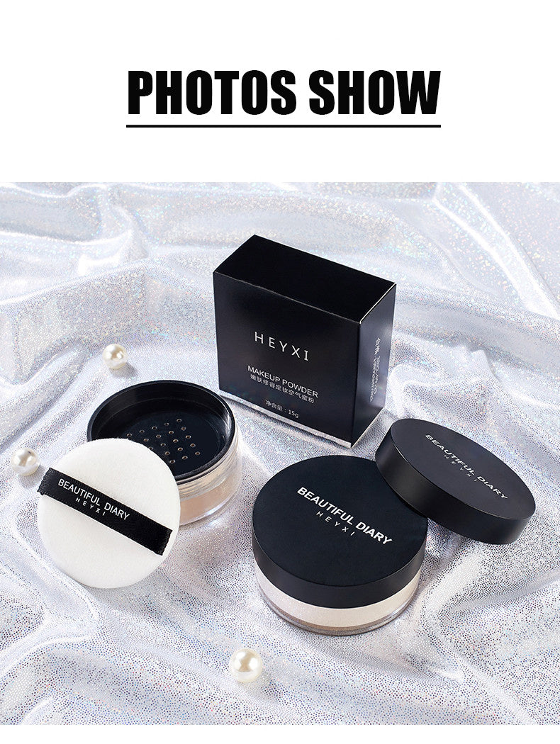 Air Powder - Lightweight, Buildable Setting Powder for Natural Finish, Neutralizing Skin Tone Imperfections, Long-Lasting Makeup Hold, and Gentle Skin Correction - Perfect for Everyday Makeup Routine, Suitable for All Skin Ty