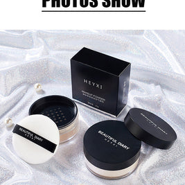 Air Powder - Lightweight, Buildable Setting Powder for Natural Finish, Neutralizing Skin Tone Imperfections, Long-Lasting Makeup Hold, and Gentle Skin Correction - Perfect for Everyday Makeup Routine, Suitable for All Skin Ty